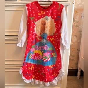 Vintage 90s Barbie Girl’s Nightgown